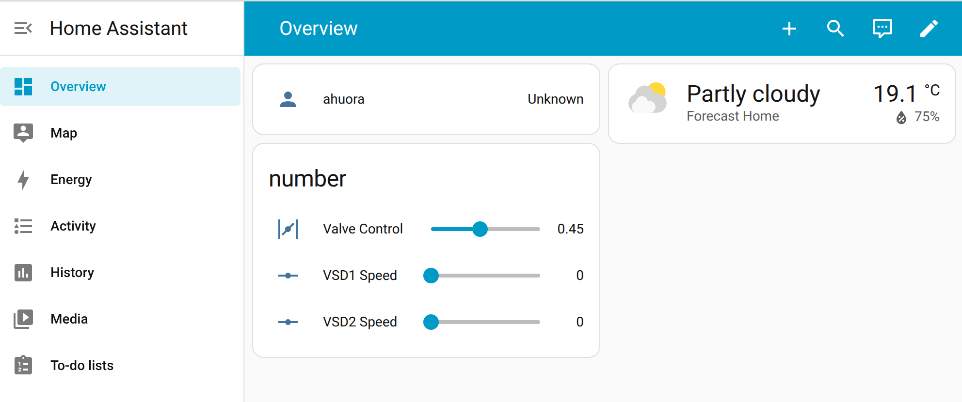Heat pump HomeAssistant Control
